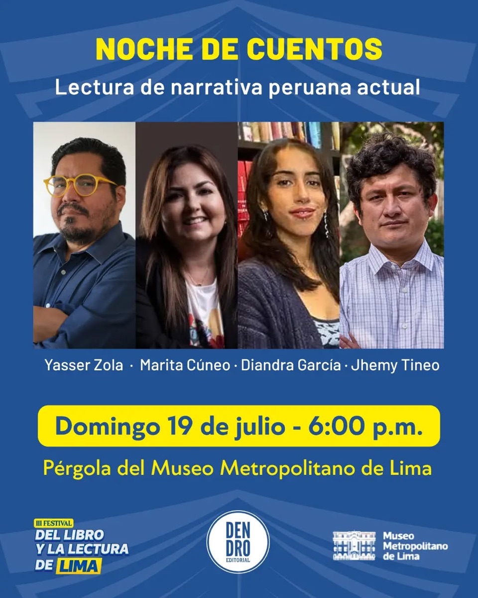 Foto de Noche de cuentos: lectura de narrativa peruana actual